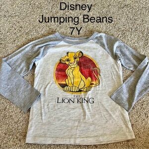 Jumping Beans Gray Lion King Top